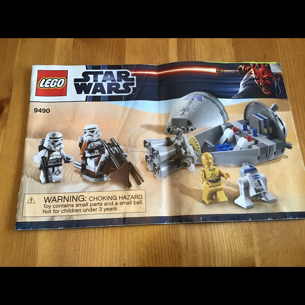 LEGO STAR WARS BUILD INSTRUCTIONS - Picture 2 of 6